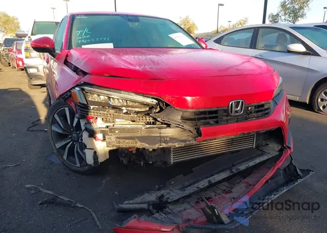 2022 Honda Civic Ex из США, поврежденный, VIN 2HGFE1F76NH302449